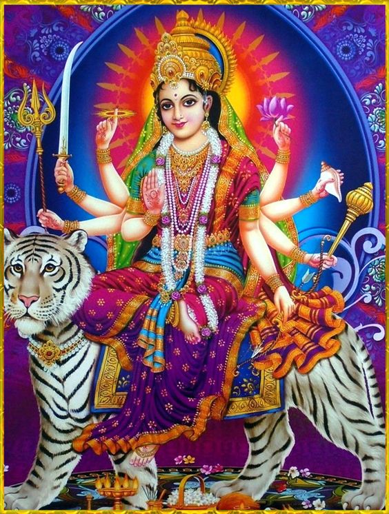 Aadi Shakti Maa Durga Hindu Goddess