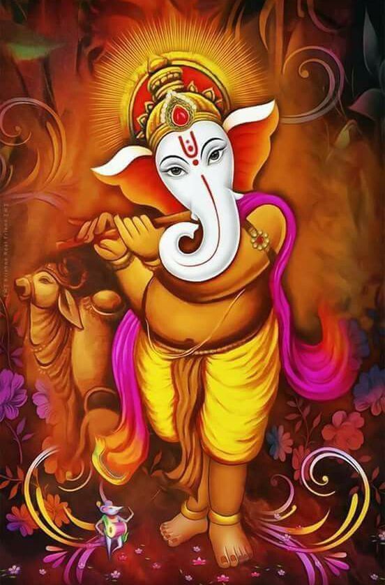 196 Lord Ganesh Ji Wallpaper | Shree God Ganesh Ji Wallpaper - Bhakti Photos