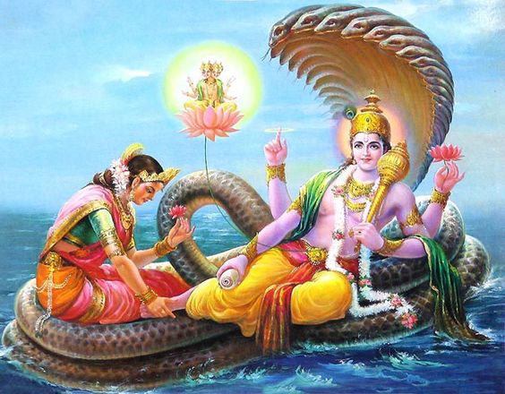 God Vishnu Sheshnag Images