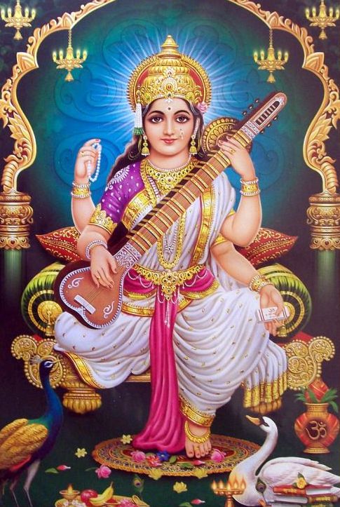 Goddess Saraswati Images