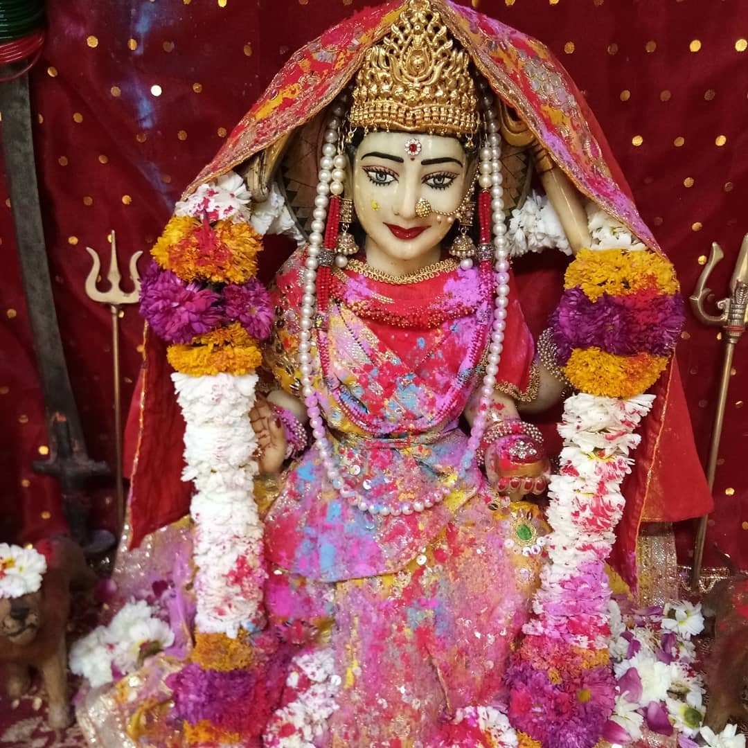 Jai Bhagwan Santoshi Mata Hindu Goddess Pic