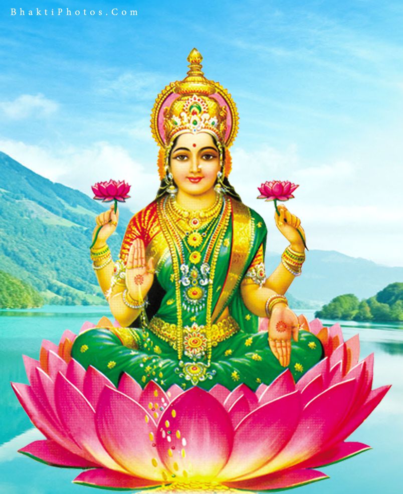 Lakshmi Wealth Goddess Images