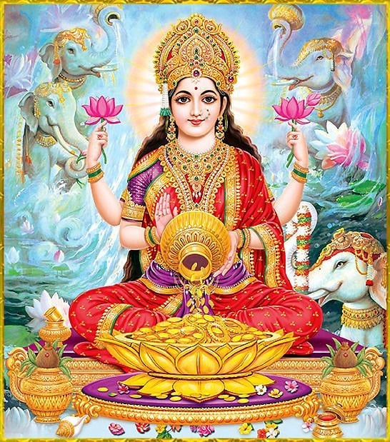 Laxmi Mata Goddess of Dhan Image