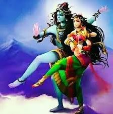 Mahakal and Shakti Dancing