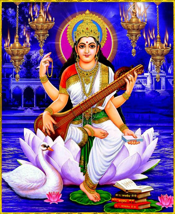 Saraswati Mata Devi Image