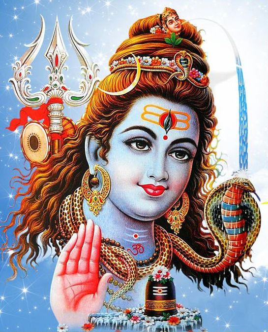 Beautiful Lord Shiva Bhole Baba Image Stock Photo  Image of green  mountain 154134982