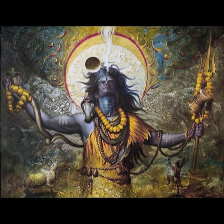 Supreme God Shiva Omnipresent Photo Angry