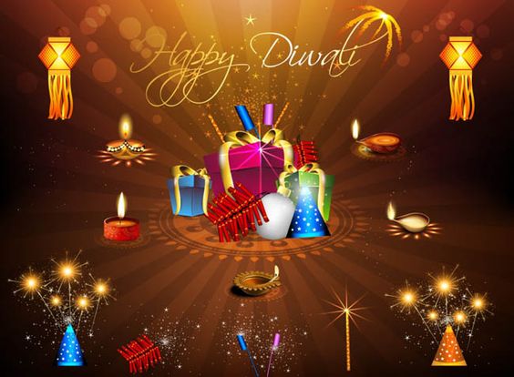 Diwali Night Wishes Image for Facebook Wish