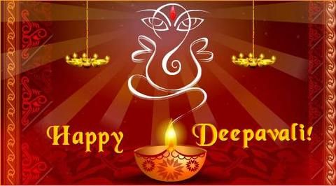 Happy Deepawali Diya Photo HD Image