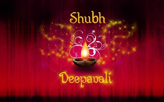 Shubh Diwali Diya Message Image for Instagram
