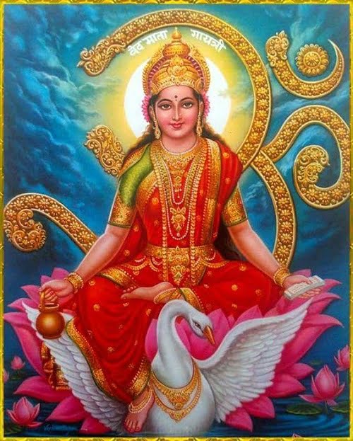 Download Maa Gayatri Full HD Photo Wallpaper