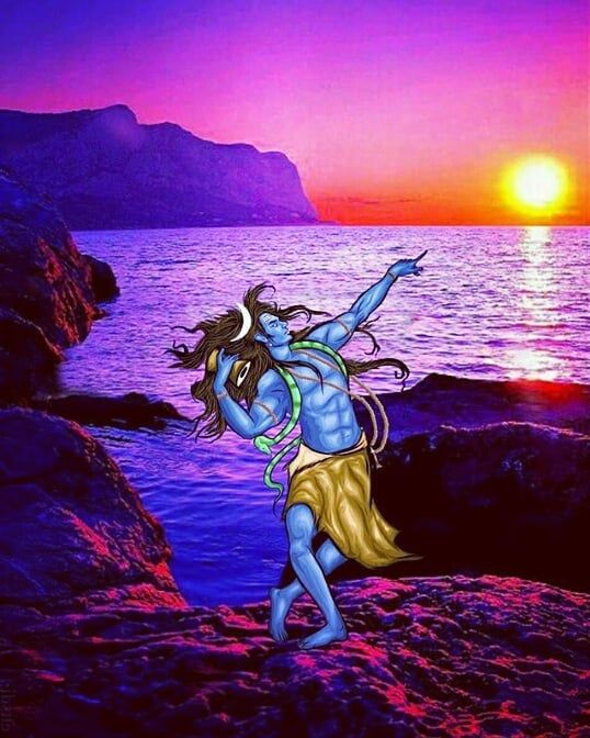 Lord Shiva Tandev Destroyer Dance Image