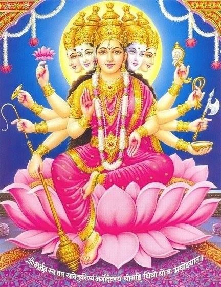 Photos and images of Gayatri mata