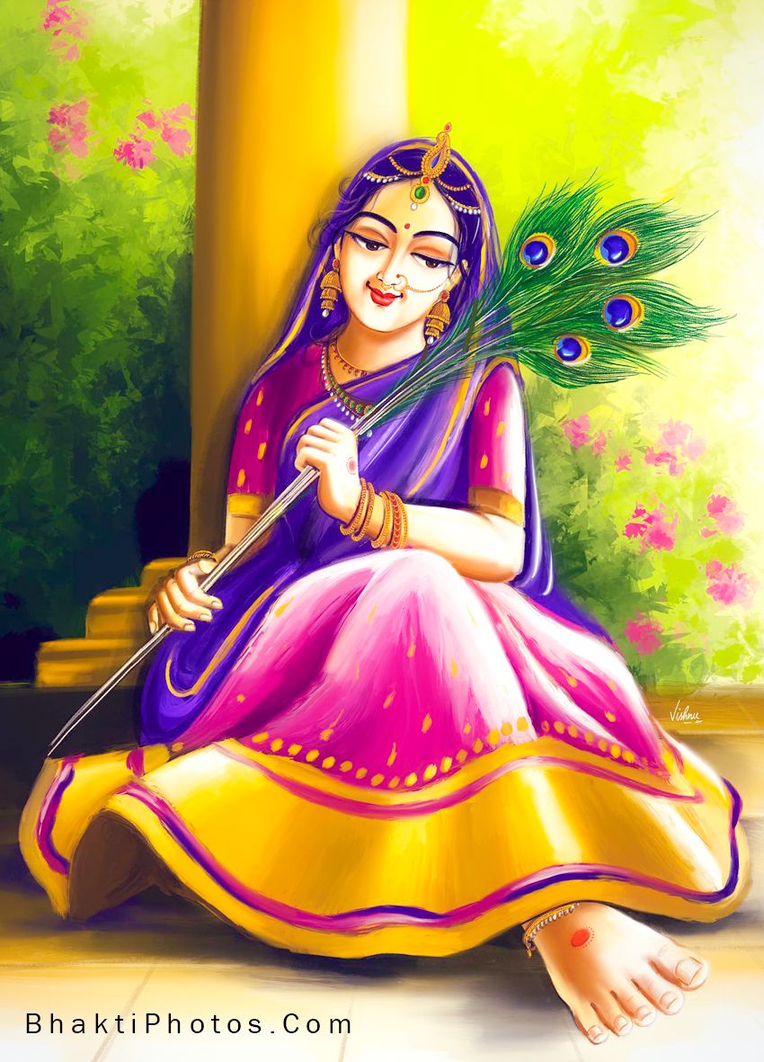 Radha Rani, Shri Radhe Radhe, Radha Ji Barsane Wali, Shree Radhe HD Wallpaper