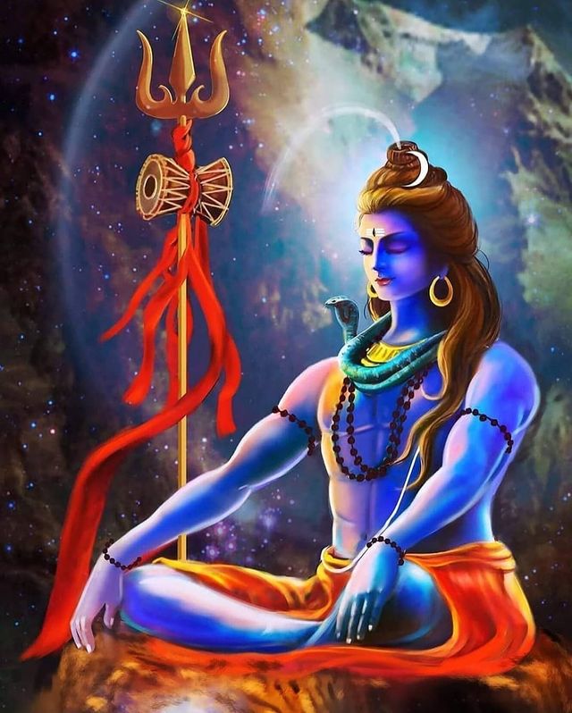 Black Lord Shiva HD Wallpapers  Images for Mobile