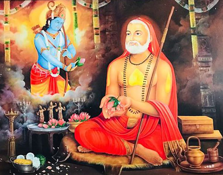 God Krishna Raghavendra Swamy Image