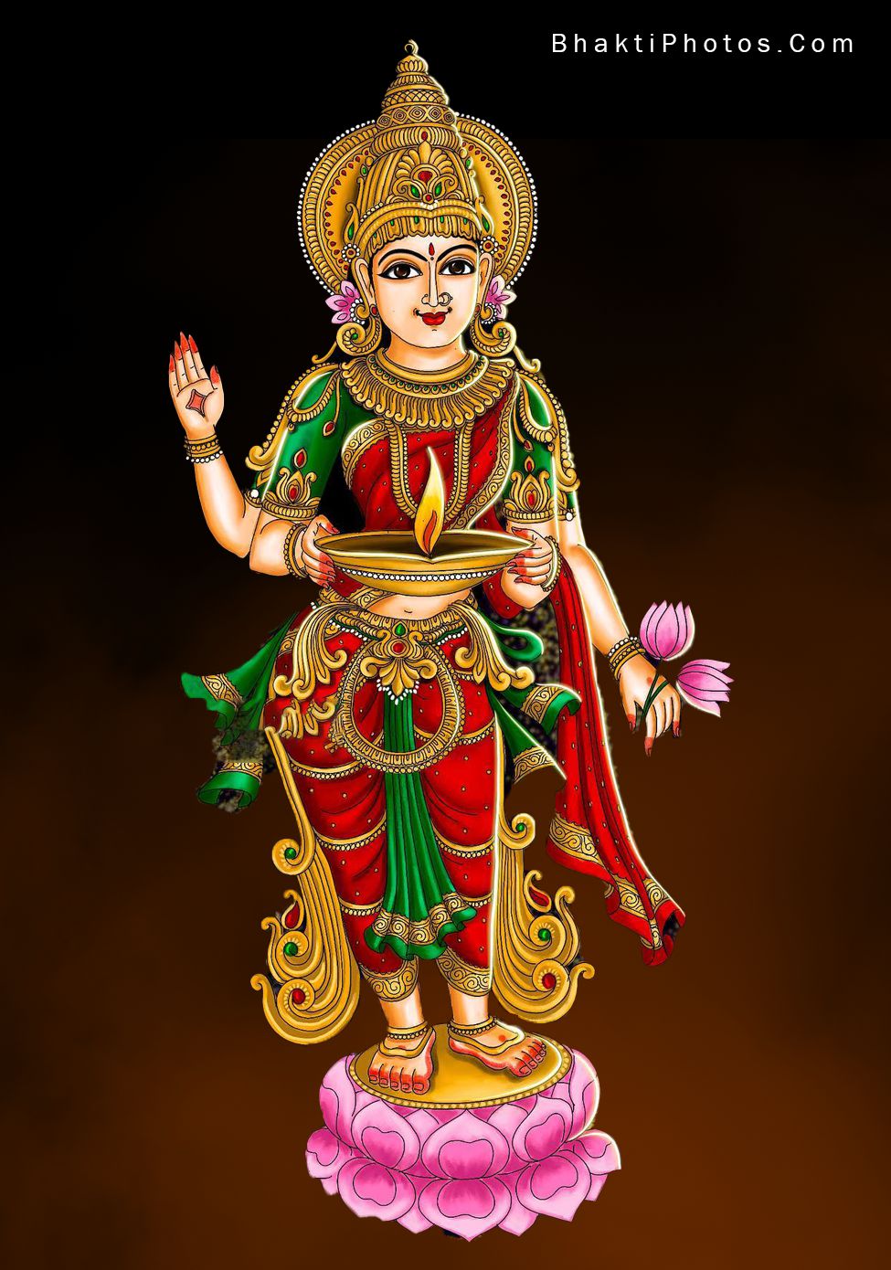 God Lakshmi, Lakshmi Mata, Bhagwan Shri Lakshmi Ji, Maa Lakshmi Devi Image HD Wallpaper