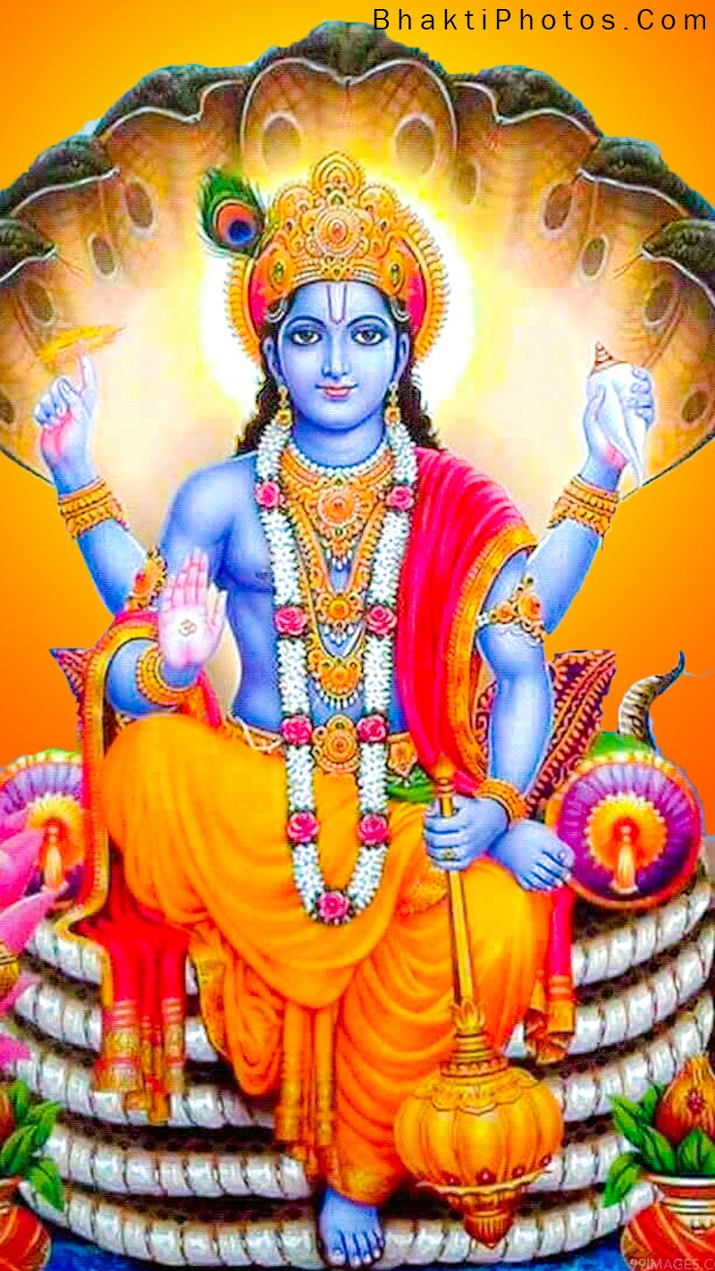 God Vishnu, Bhagwan Narayan Vishnu, Shri Hari Narayan, Vishnu Lord Image HD Wallpaper