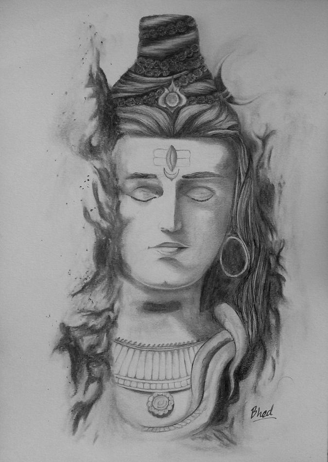 ArtYC  Special Pencil Sketch on this Mahashivratri by me Har Har  Mahadev Hows it Like  Share  do commentswhat you feel   Facebook