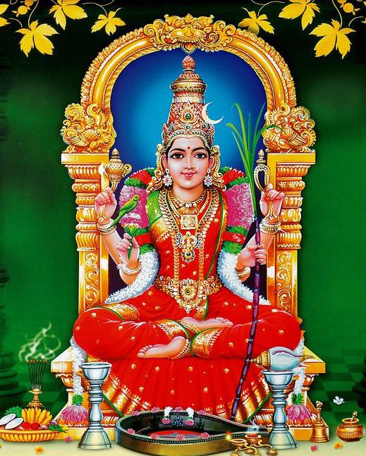 God Lalita Tripura Sundari Photo Deity