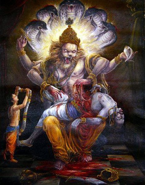 God Narsingh Bhagwan Narsimha Photo