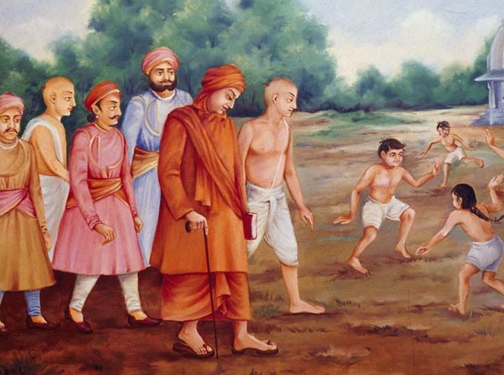 Swami Dayanand Saraswati Painting Image Download