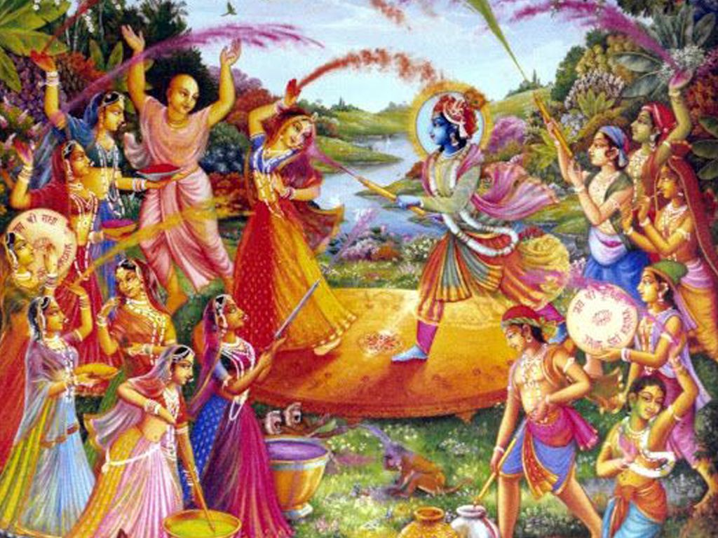 Download Radha Krishna Holi Image HD Pics