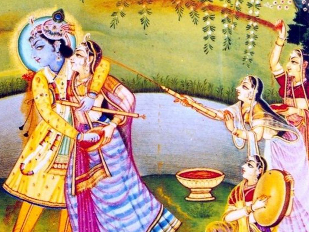 Radha Krishna Holi Image for Whatsapp DP Download