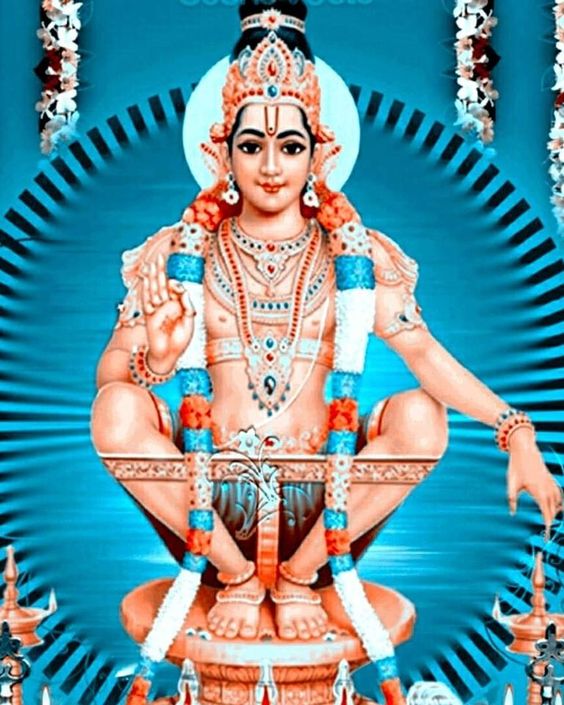 Ayyappa Swami God HD Pic for Mobile Wallpaper