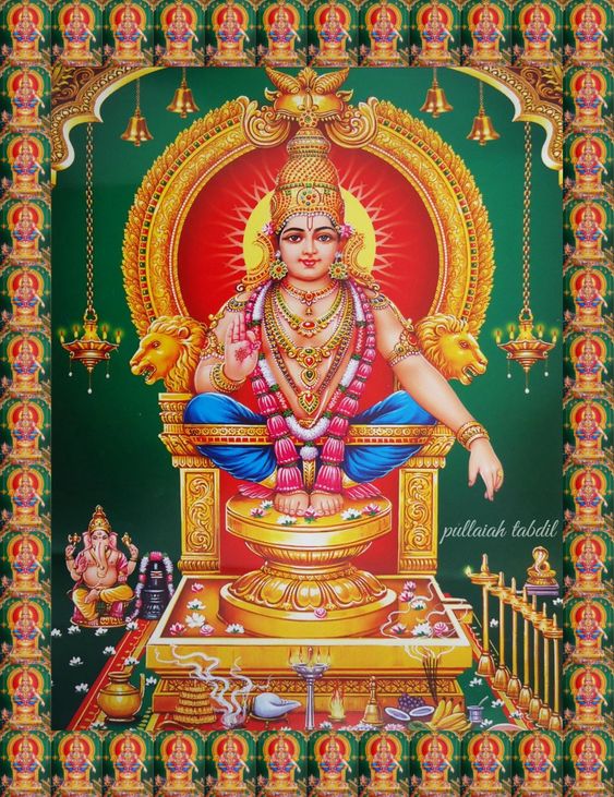 God Ayyappa Swami Indian Image Download