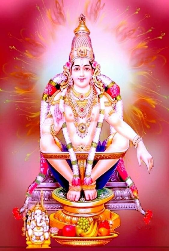 Hindu Ayyappa Swami God Pic Mobile Download Free
